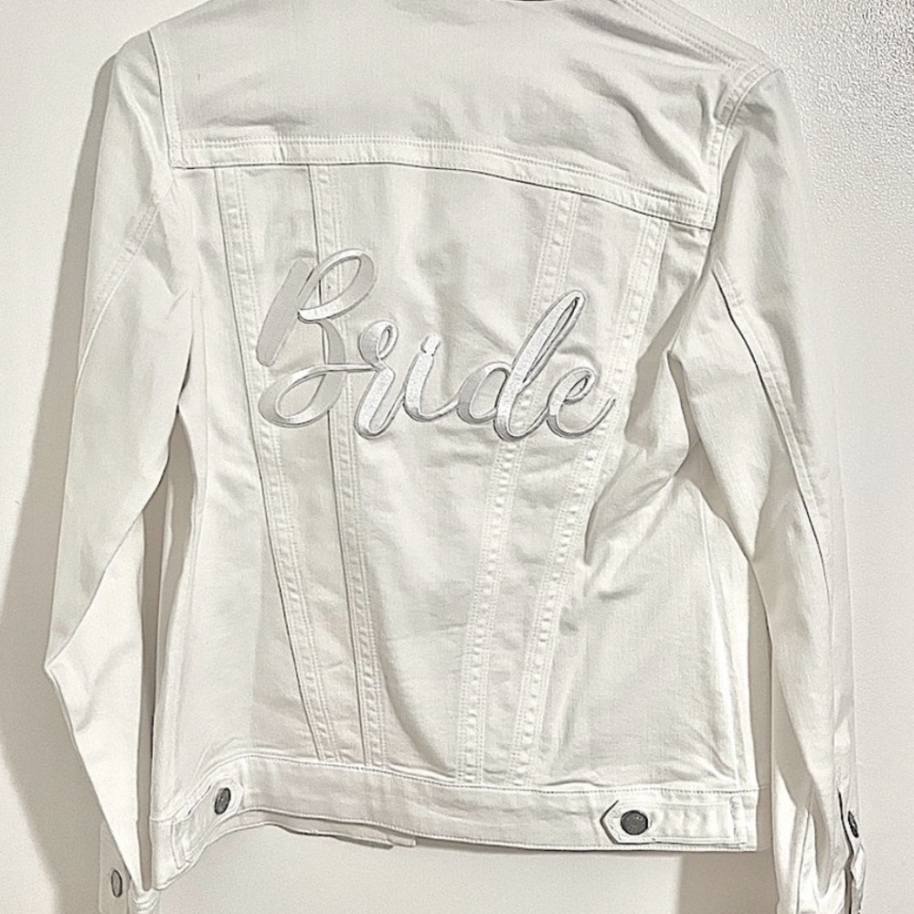 NWT Bride jean jacket